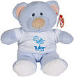 8312171 - It's a Boy Rattle ©Ty Inc. "Baby Blue" Teddy Bear